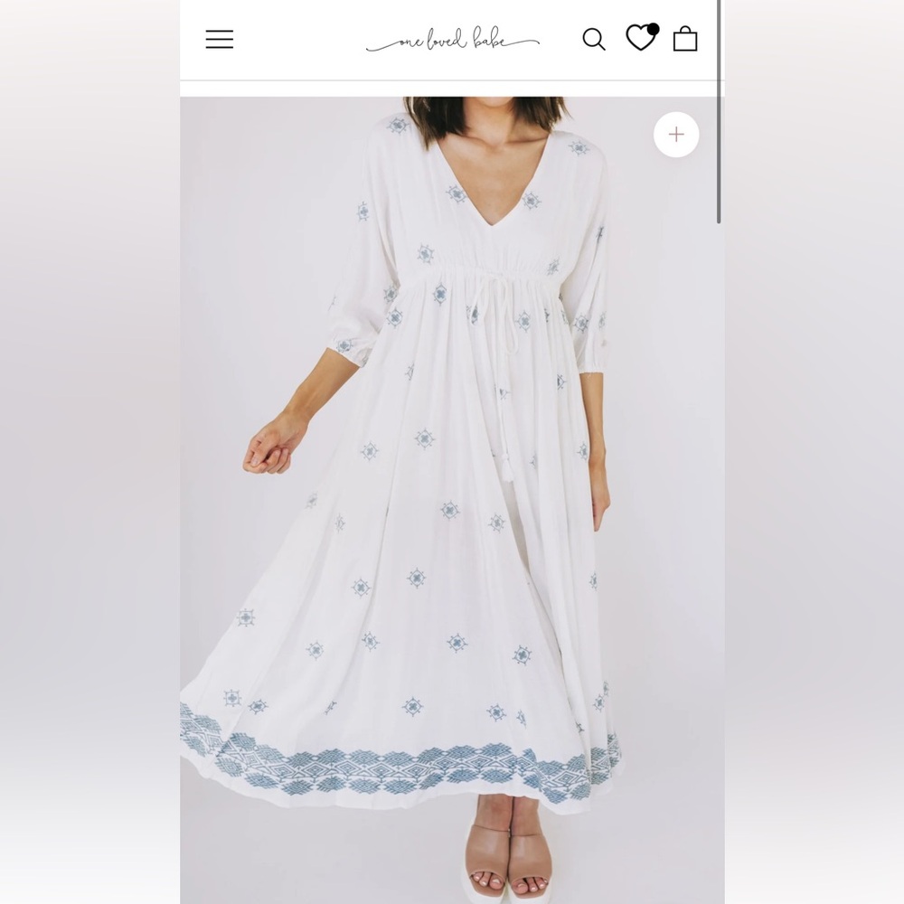 One Loved Babe “Floating in the Clouds” dress. Size S.